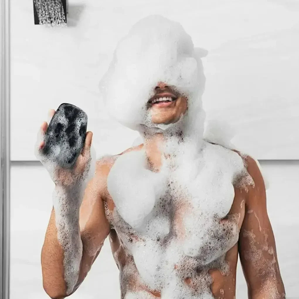 1pc Soft Silicone Body Cleansing Brush For Exfoliation Convenient Practical Easy To Clean Pamper Yourself Silicone Bath Brush