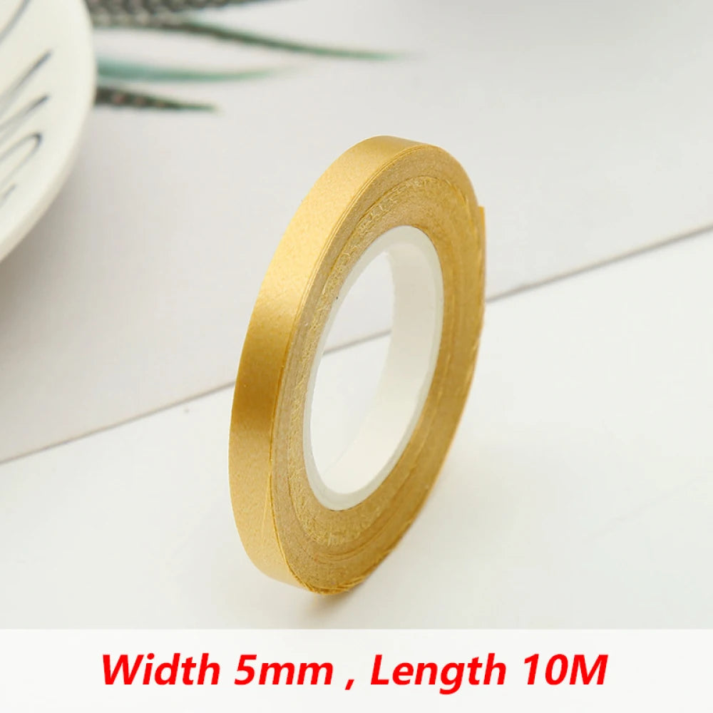 10Meter/Rolls 5mm Balloon Ribbon Party Birthday Wedding Accessorie Laser Balloon Chain Satin Ribbons Crafts DIY Party Decoration