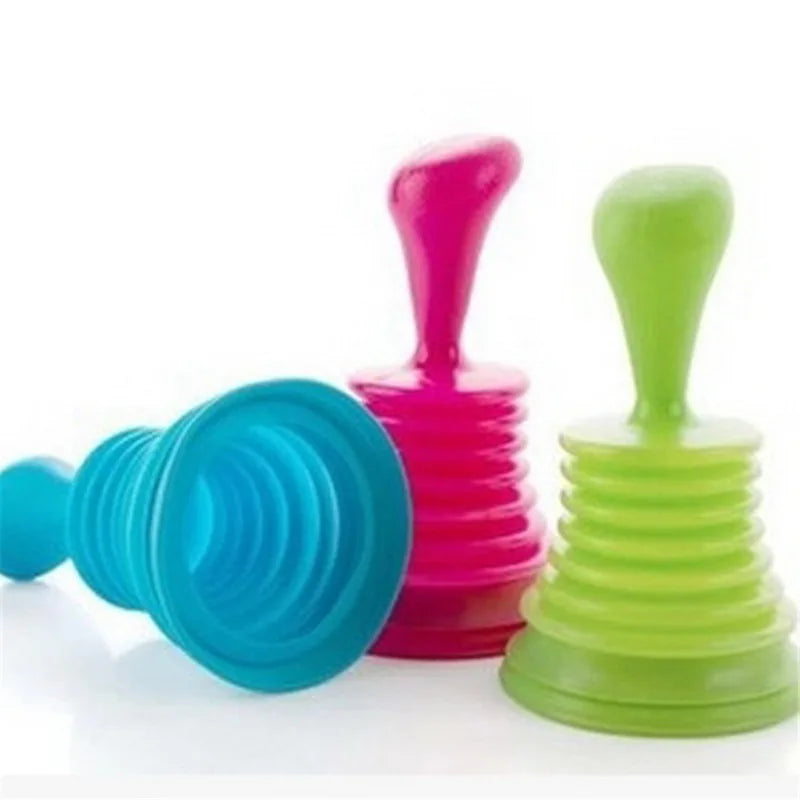 1PC Pipeline Dredge Suction Cup Toilet Plungers Press Cleaning Sink Drain Pipe Tool Sink Pipe Strong Dredger Tools Accessories
